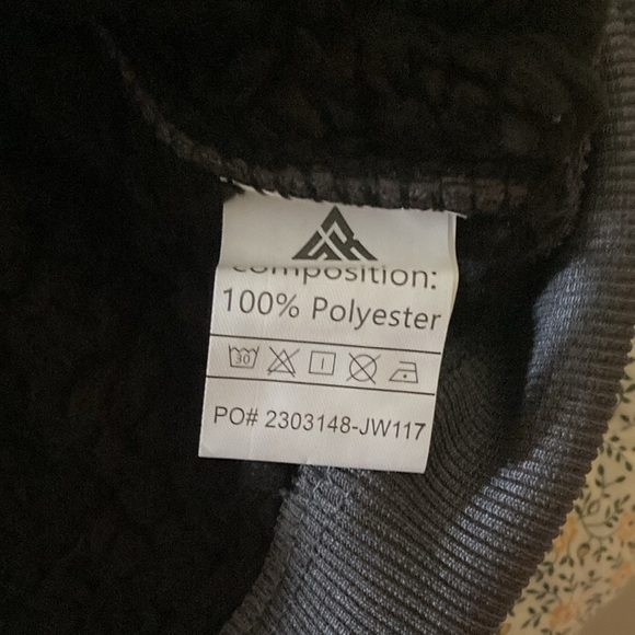 Speedrun Sherpa lined full zip hoodie charcoal gray large warm three season - Picture 4 of 7